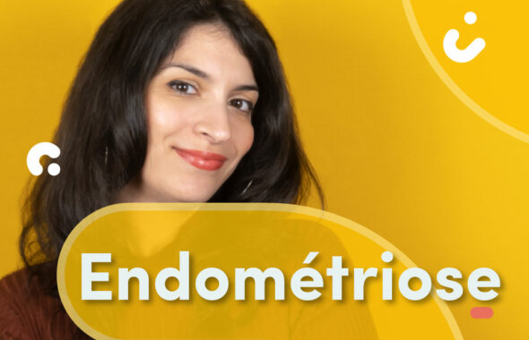Femme qui parle d'endométriose